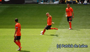 Wesley Sneijder in actie